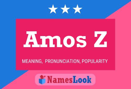 Poster del nome Amos Z