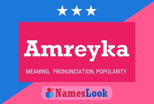 Poster del nome Amreyka