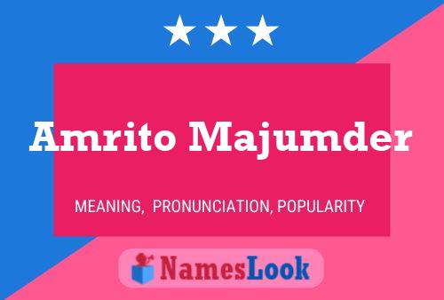 Poster del nome Amrito Majumder