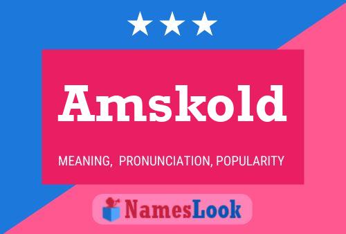 Poster del nome Amskold