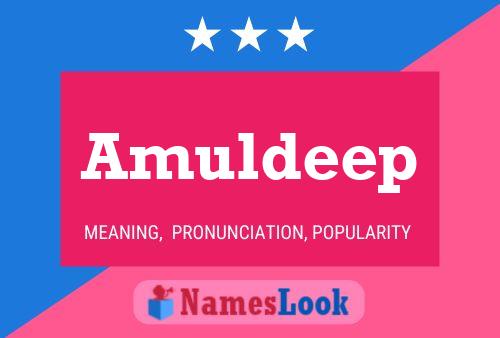 Poster del nome Amuldeep