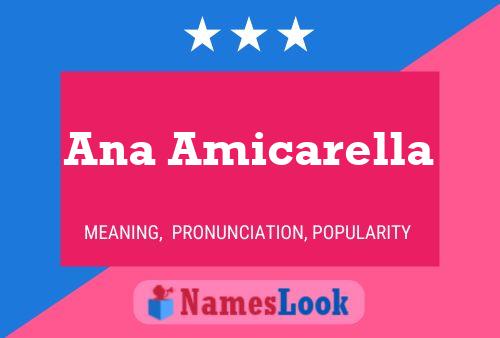 Poster del nome Ana Amicarella