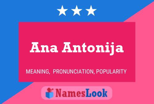 Poster del nome Ana Antonija