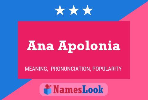 Poster del nome Ana Apolonia