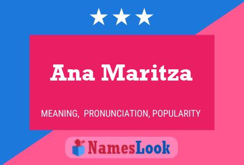 Poster del nome Ana Maritza