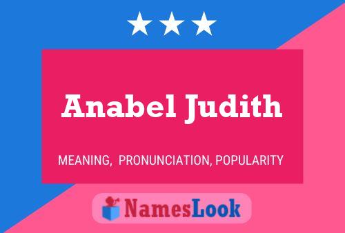 Poster del nome Anabel Judith