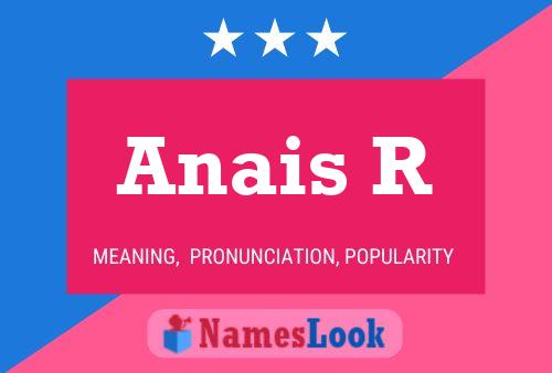 Poster del nome Anais R