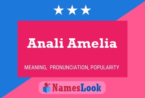 Poster del nome Anali Amelia