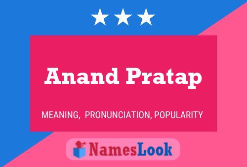 Poster del nome Anand Pratap