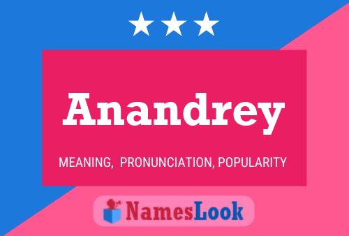 Poster del nome Anandrey