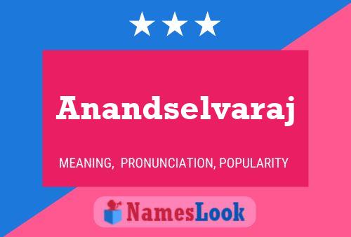 Poster del nome Anandselvaraj