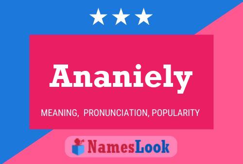 Poster del nome Ananiely