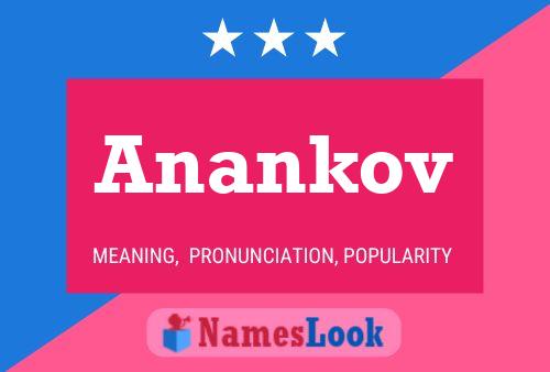 Poster del nome Anankov