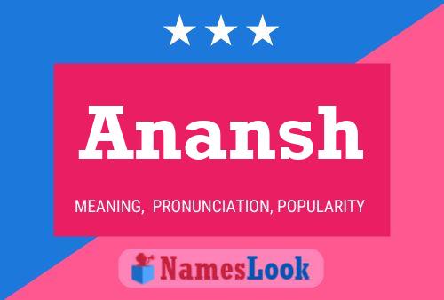 Poster del nome Anansh