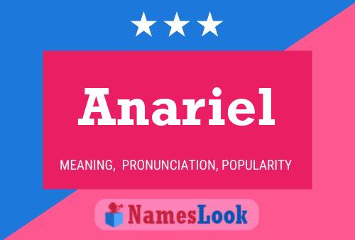 Poster del nome Anariel