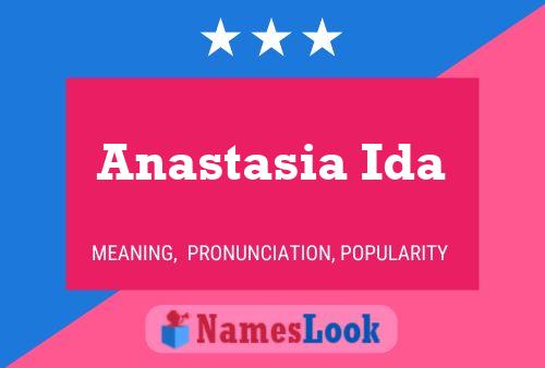 Poster del nome Anastasia Ida