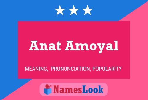 Poster del nome Anat Amoyal