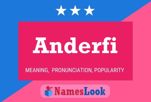 Poster del nome Anderfi