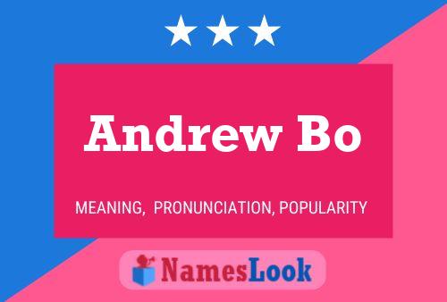 Poster del nome Andrew Bo