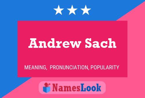 Poster del nome Andrew Sach