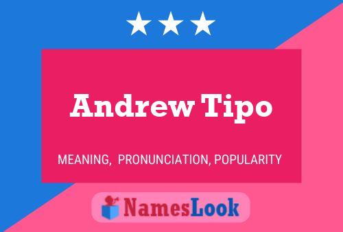 Poster del nome Andrew Tipo