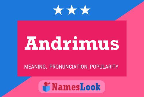 Poster del nome Andrimus