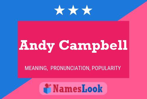 Poster del nome Andy Campbell