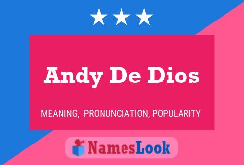 Poster del nome Andy De Dios