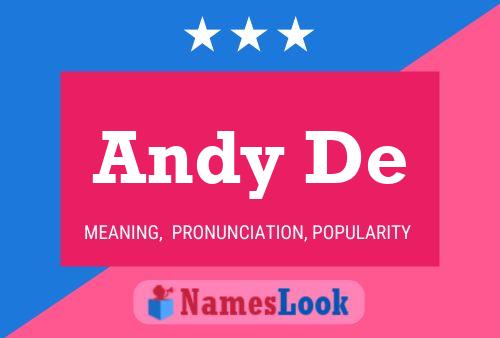 Poster del nome Andy De