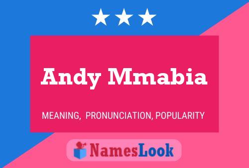 Poster del nome Andy Mmabia