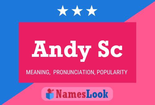 Poster del nome Andy Sc