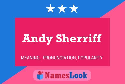 Poster del nome Andy Sherriff