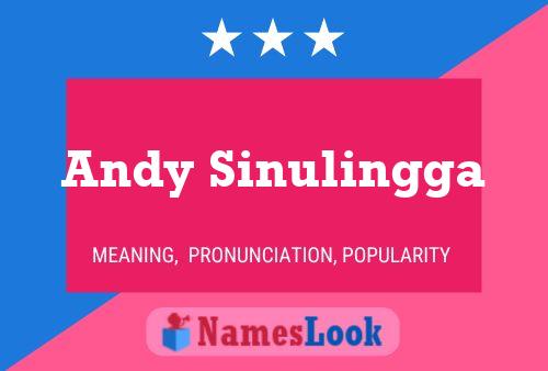 Poster del nome Andy Sinulingga