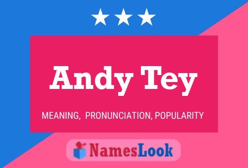 Poster del nome Andy Tey