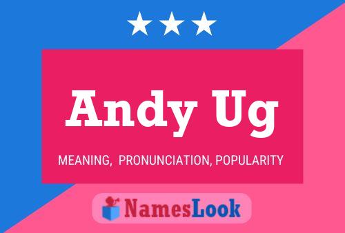 Poster del nome Andy Ug