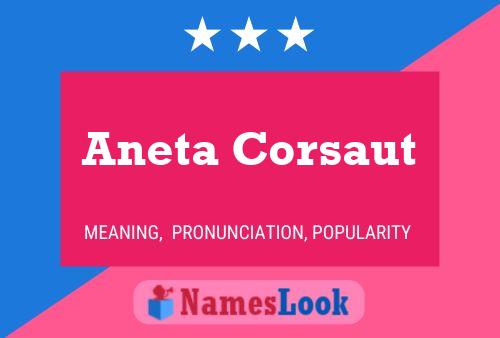 Poster del nome Aneta Corsaut