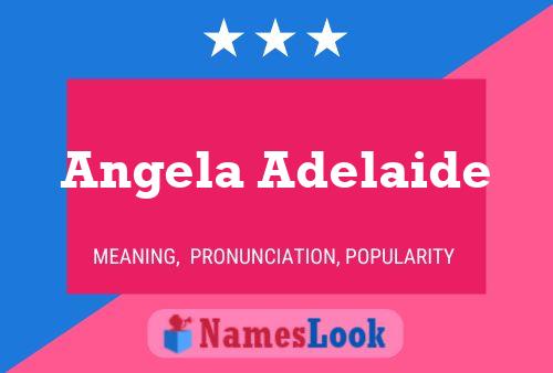 Poster del nome Angela Adelaide