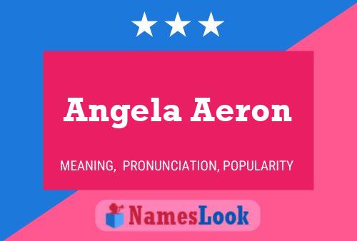 Poster del nome Angela Aeron