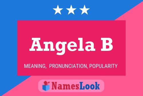 Poster del nome Angela B