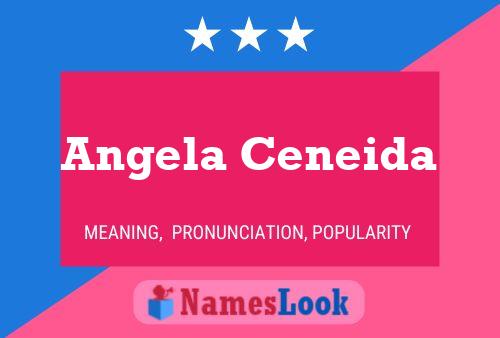 Poster del nome Angela Ceneida