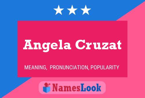 Poster del nome Angela Cruzat