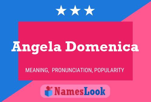 Poster del nome Angela Domenica