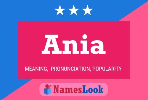 Poster del nome Ania