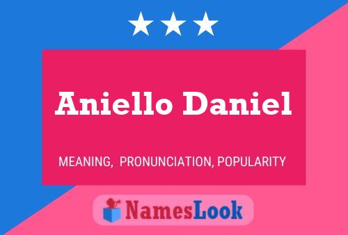 Poster del nome Aniello Daniel