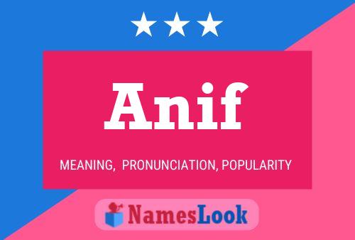 Poster del nome Anif