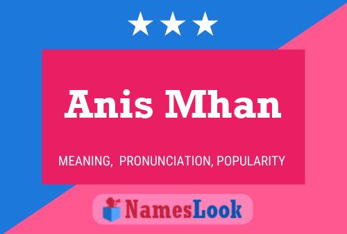 Poster del nome Anis Mhan