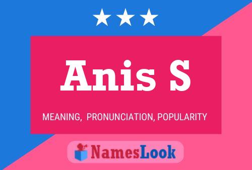 Poster del nome Anis S