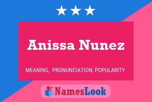 Poster del nome Anissa Nunez