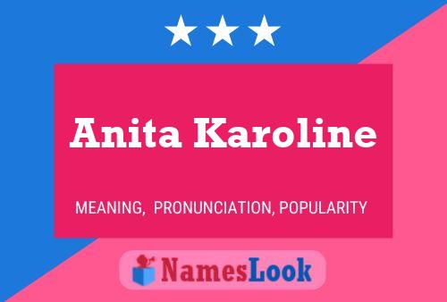 Poster del nome Anita Karoline