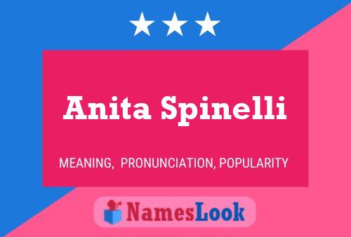 Poster del nome Anita Spinelli